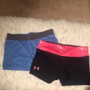 Under armour compression shorts